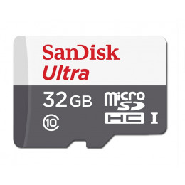 SanDisk microSD 64GB Сlass 10 Ultra (100Mb/s)  без адаптера Карта памяти