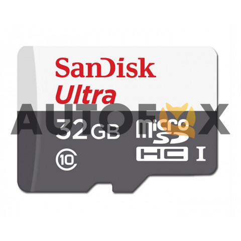 SanDisk microSD 64GB Сlass 10 Ultra (100Mb/s)  без адаптера Карта памяти