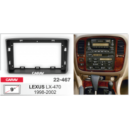 Carav 22-467: 9" LEXUS LX-470 1998-2002