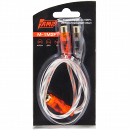 AMP M-1M2F RCA-Разветвитель 1ПАПА-2МАМА