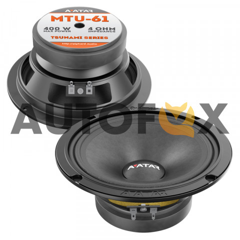 Avatar MTU-61 RMS-200Вт MAX-400Вт 4Ом 16СМ