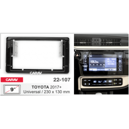 Carav 22-107: 9" / 230:220 x 130 mm / TOYOTA universal