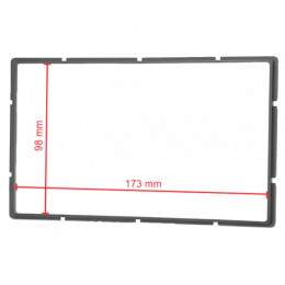 Carav 11-901: 2 DIN / 173 x 98 mm Univrsal