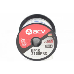 ACV KP10-2150PRO. Акустический кабель 16AWG/10м (2x1.5) чистая бескислородная луженая медь 99.99% 