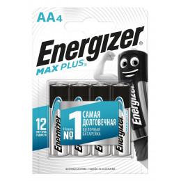 Energizer AA LR6 MaxPlus/4BL Элемент питания 