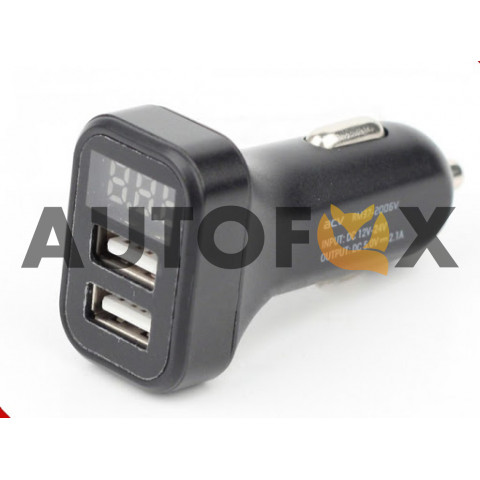 АЗУ ACV RM37-2006V 2USB/2A с вольтметром