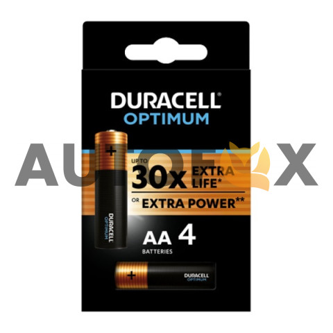 Duracell LR6 AA OPTIMUM 4BL Элемент питания 