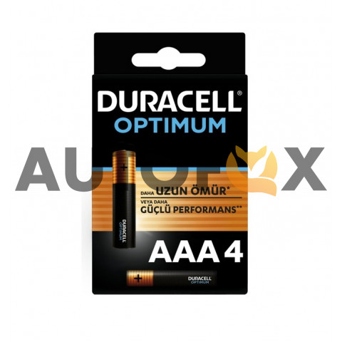 Duracell LR3 AAA OPTIMUM 4BL Элемент питания 