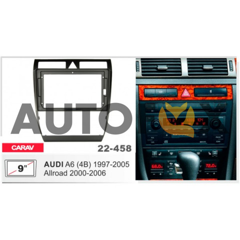 Carav 22-458: 9" AUDI A6 (4B) 1997-2005, Allroad 00-06