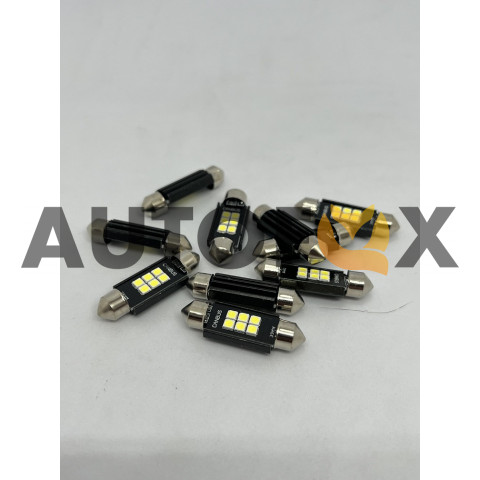 Светодиод T11 C5/C10 3030 6 SMD 2W 39*6MM 12/24V CANBUS (SD-51)